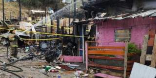 Ayudas para comunidad afectada por incendio en localidad de Santa Fe