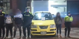 Policía capturó a una mujer y dos hombres por hurtar a un taxista en Bosa 