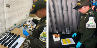 Video: Policía incautó material de guerra que pretendían ingresar al país