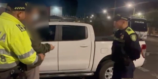 Por rápida acción de la Policía se recuperó camioneta hurtada en Teusaquillo