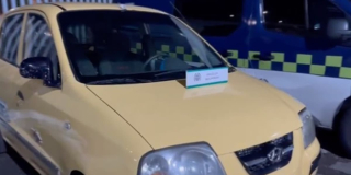 Tres hombres protagonizaron persecución policial luego de hurtar taxi en Bogotá