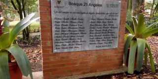 Bogotá conmemoró los 20 años de la tragedia de los ‘21 ángeles’