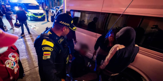 Joven desparecida fue encontrada en operativo en el sector de San Bernardo