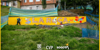 Caja de Vivienda Popular acompañó embellecimiento en San Cristóbal 