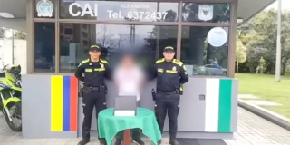 Cámara de frente de seguridad permitió captura por robo de computador en Suba