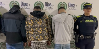 Tres capturados del Tren de Aragua ¡Tenían panfletos, armas y estupefacientes!