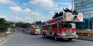 Bomberos conmemora con desfile y evento sus 129 años salvando vidas