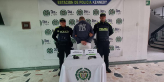 Capturado hombre que portaba un arma y una granada al suroccidente de Bogotá