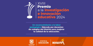 banner del Premio a la Investigación e Innovación Educativa 2024