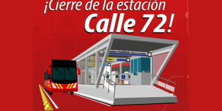 Obras del Metro de Bogotá cierre de estación de TransMilenio calle 72