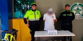 Seguridad en Bogotá: adulto mayor capturado por venta estupefacientes