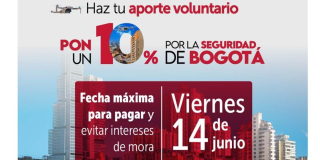 Impuesto predial en Bogotá hasta el 14 de junio pago sin multas 2024