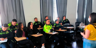 Derechos humanos en Bogotá: más de 1.400 policías capacitados 2024