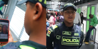 Policía de TransMilenio encontró a una niña desaparecida en el norte de Bogotá