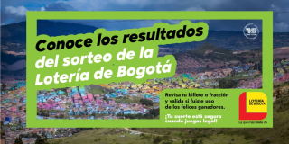 Lotería de Bogotá resultados sorteo 20 de junio de 2024 
