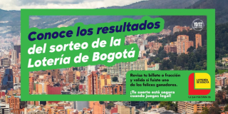 Lotería de Bogotá resultados sorteo 27 de junio de 2024 