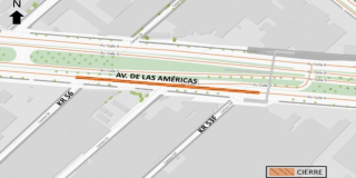Obras Bogotá cierre avenida de las Américas entre carrera 53f y 56