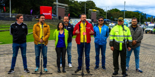 Copa América con dispositivo seguridad en Bogotá 