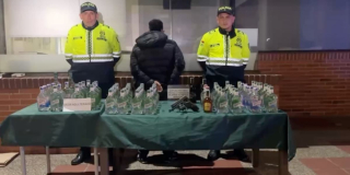 Descubrieron caleta con licor adulterado para vender en final de la Copa América