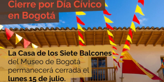 Día Cívico 15 de julio 2024 del Museo de Bogotá 