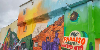 Fotos: Comunidad embellece zona de Ciudad Bolívar con murales