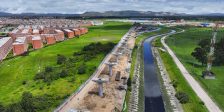 Obras Metro de Bogotá: Cómo avanzan trabajos viaducto de la Línea 1