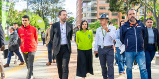 Obras en Bogotá: Distrito entregó nuevos andenes en Parque Los Molinos