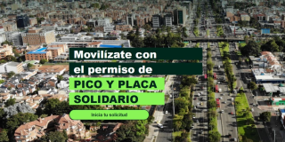 Pico y placa solidario en Bogotá conoce aquí cómo solicitar el permiso