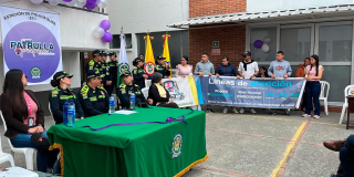 Policía Metropolitana activó 19 nuevos ‘Puntos Púrpuras’ en Bogotá
