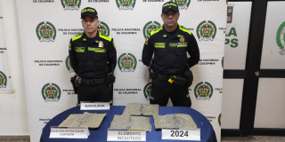 Por Frentes de Seguridad en Bogotá se incautaron cuatro kilos de estupefacientes