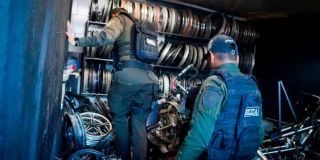 Comprar autopartes robadas de vehículos en Bogotá es delito