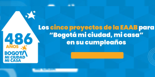 Cumpleaños Bogotá 486: Cinco proyectos de la Empresa de Acueducto 