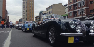Cumpleaños de Bogotá: desfile de autos antiguos 31 de agosto 2024