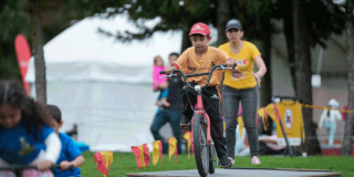 Actividades del evento IronKids en el Festival de Verano Bogotá 2024
