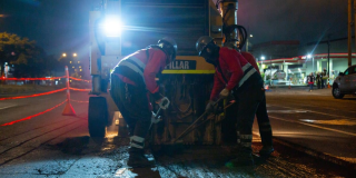Movilidad Bogotá cierre carril puente av calle 134 con autopista Norte