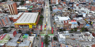Obras Metro de Bogotá: fase tres construcción viaducto en sector Marly