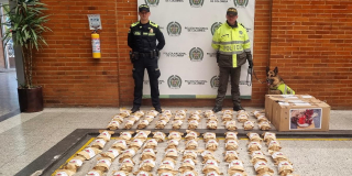 Video: Incautados 30 kilos de droga en fruta deshidratada en Bogotá