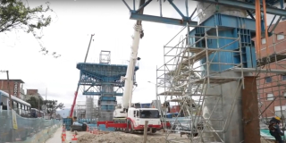 Video: Obras Línea 1 del Metro de Bogotá en la localidad de Kennedy