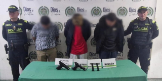 Video: Perseguidos y capturados 3 hombres por robar vehículo en Bogotá