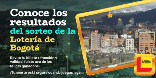 Lotería de Bogotá resultados del sorteo jueves 22 de agosto de 2024