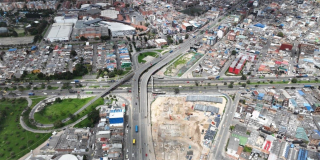 Obras Metro Bogotá traslado redes av. Primero de Mayo con av. Boyacá