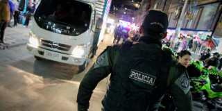 Megatoma al sur de Bogotá, deja armas blancas y drogas incautadas