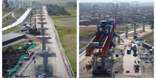 Progreso de la Línea 1 del Metro de Bogotá al 31 de agosto de 2024