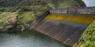 Racionamiento de agua en Bogotá: fotos niveles del embalse de Chuza