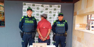 Hombre capturado en flagrancia con un proveedor con seis cartuchos de pistola 