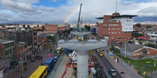 Movilidad en Bogotá: por obras Metro cierre en avenida Primero de Mayo