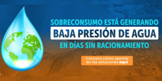 Racionamiento de agua en Bogotá sobreconsumo genera baja presión 