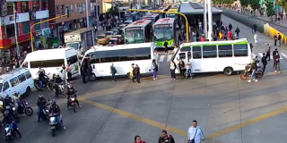 Tercer día de paro camionero: así está el servicio de TransMilenio