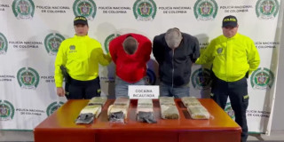 Video: Policía incautó 10 kilos de cocaína y capturó dos personas en Bogotá Video: Policía incautó 10 kilos de cocaína y capturó dos personas en Bogotá