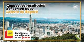 Lotería de Bogotá resultados de sorteo jueves 3 de octubre de 2024